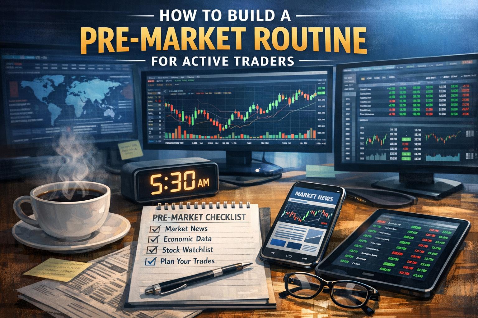 How to Build a Pre-Market Routine for Active Traders