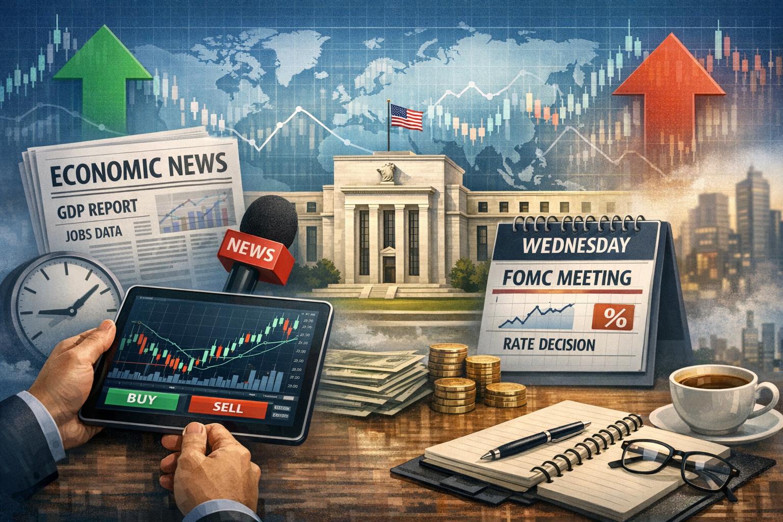 How to Trade Around Economic News Without Chasing Volatility